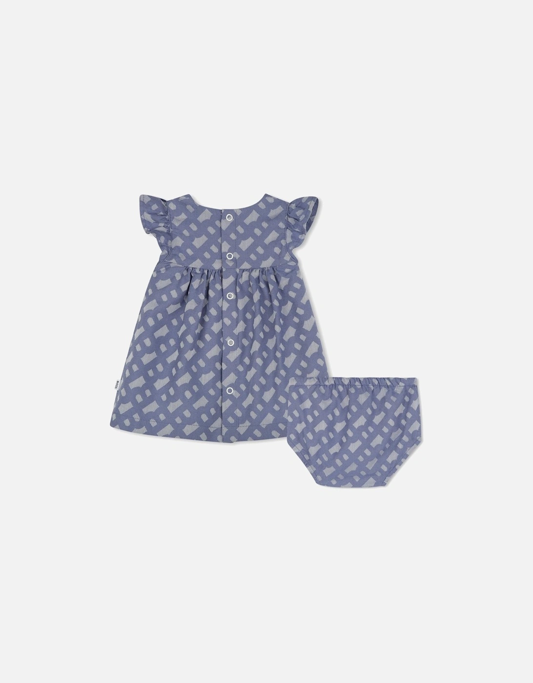 BOSS BABY GIRL BLUE DRESS J52224