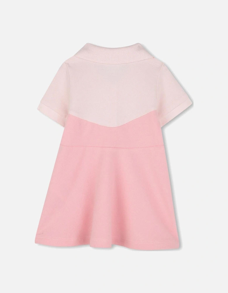 BOSS PINK BABY /TODDLER POLO DRESS J52186