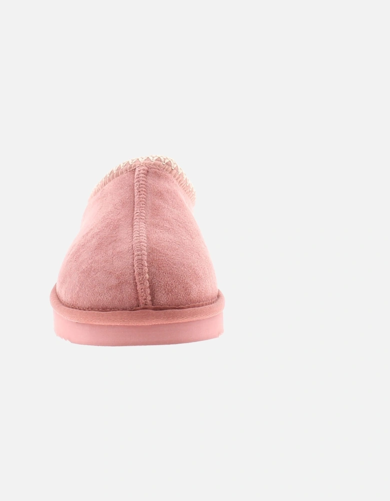 Girls Slippers Mules Faux Fur Lining Evie pink UK Size