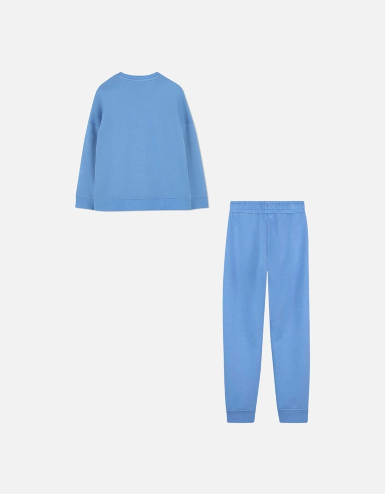 BOSS BOYS MID BLUE TRACKSUIT J52021-J51952