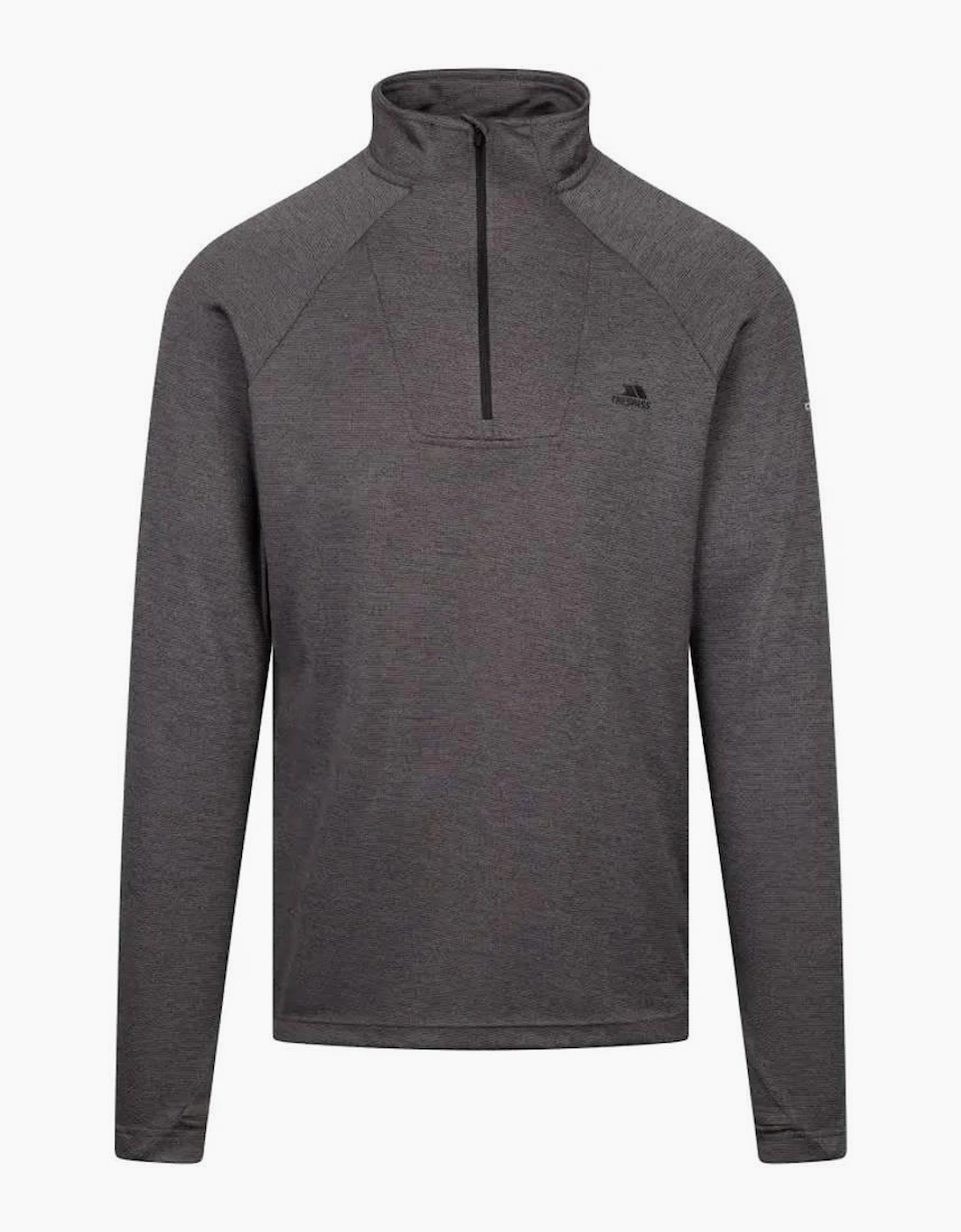 Trespass Men's Black Valin Long-Sleeved Top - Size: Xl