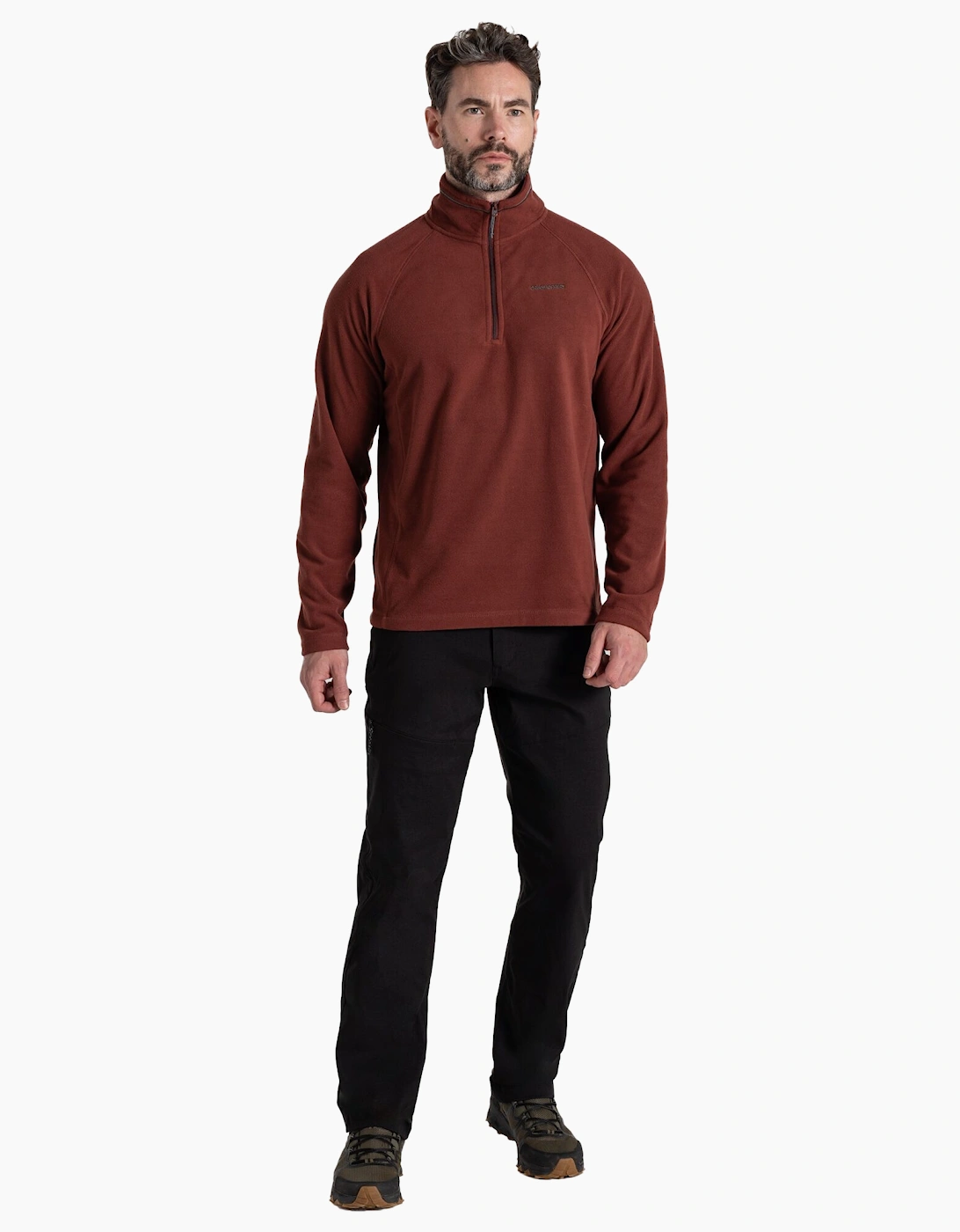 Craghoppers (4Xl, Dark Navy/Blue Navy Marl) Mens Corey Vi Half Zip Fleece Top - Image 3