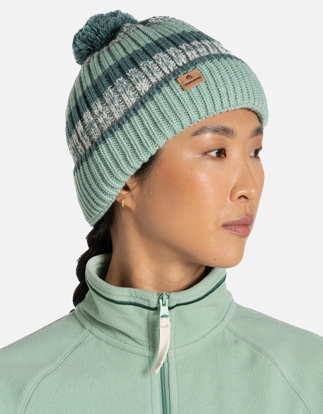 Womens/Ladies National Trust Gorse Stripe Beanie