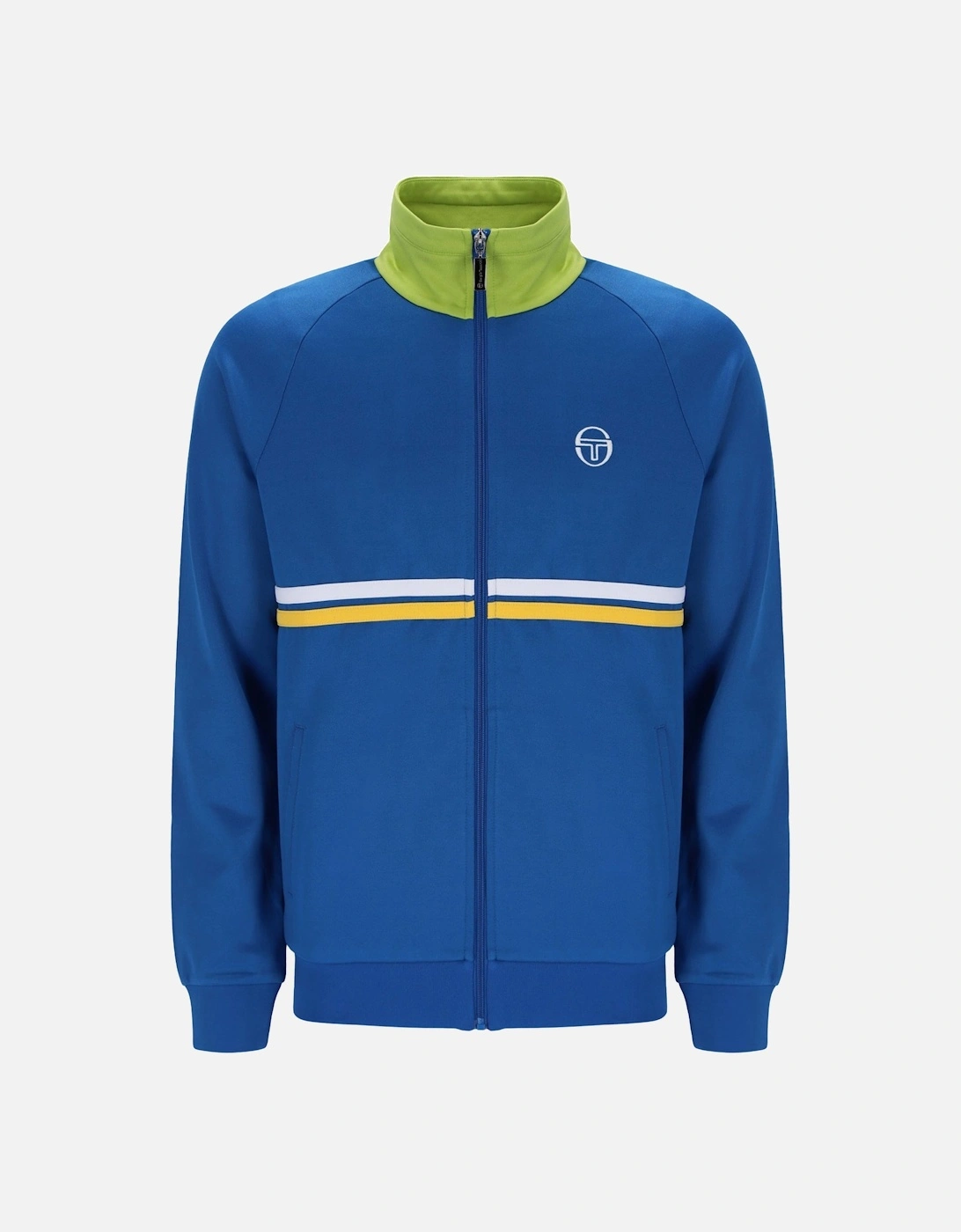 Dallas Track Top Jacket Nautical Blue/Dark Citron/Daffodill, 5 of 4