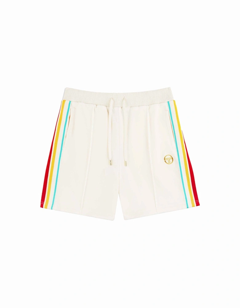 Slice Velour Shorts Gardenia/Gold