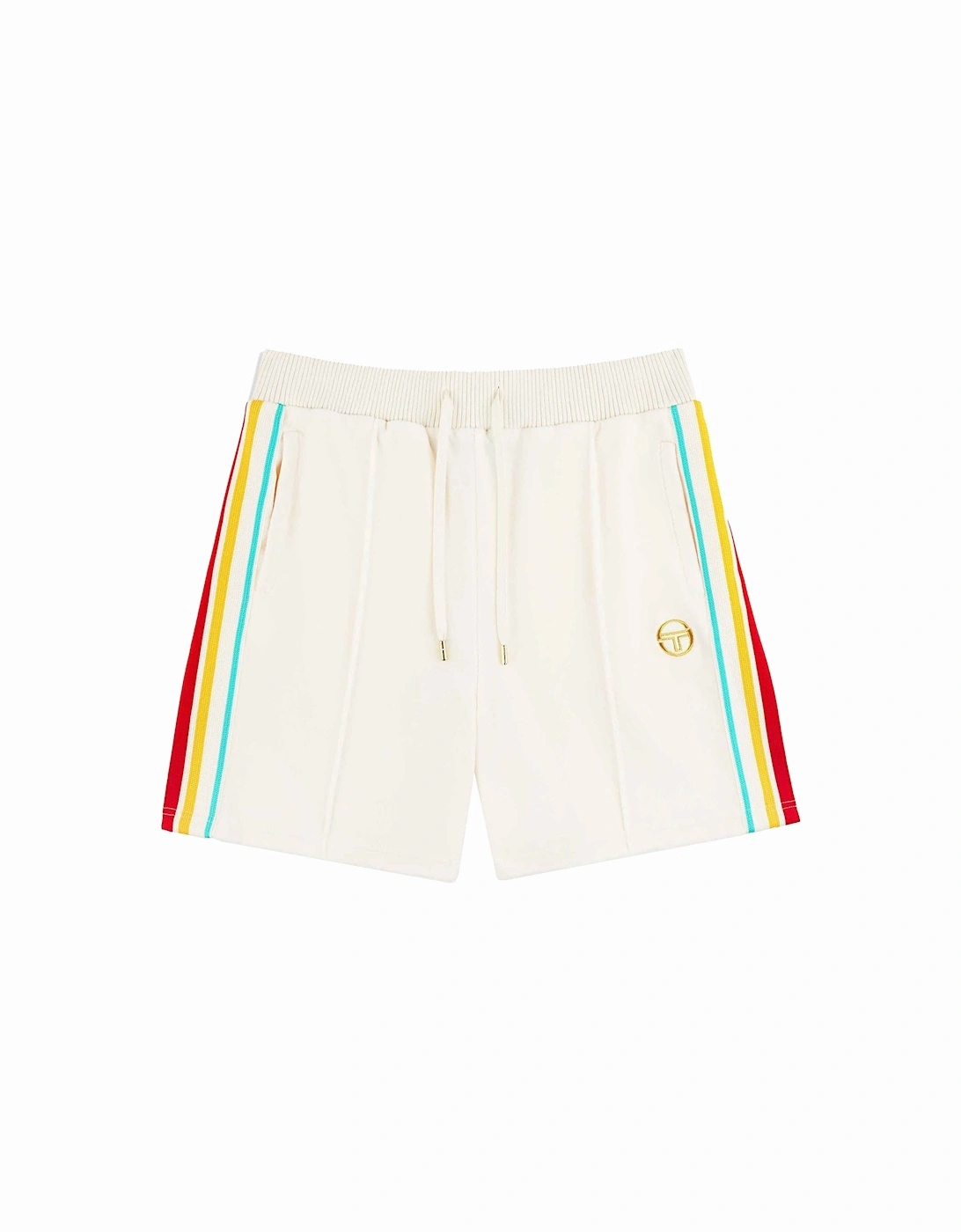 Slice Velour Shorts Gardenia/Gold, 4 of 3