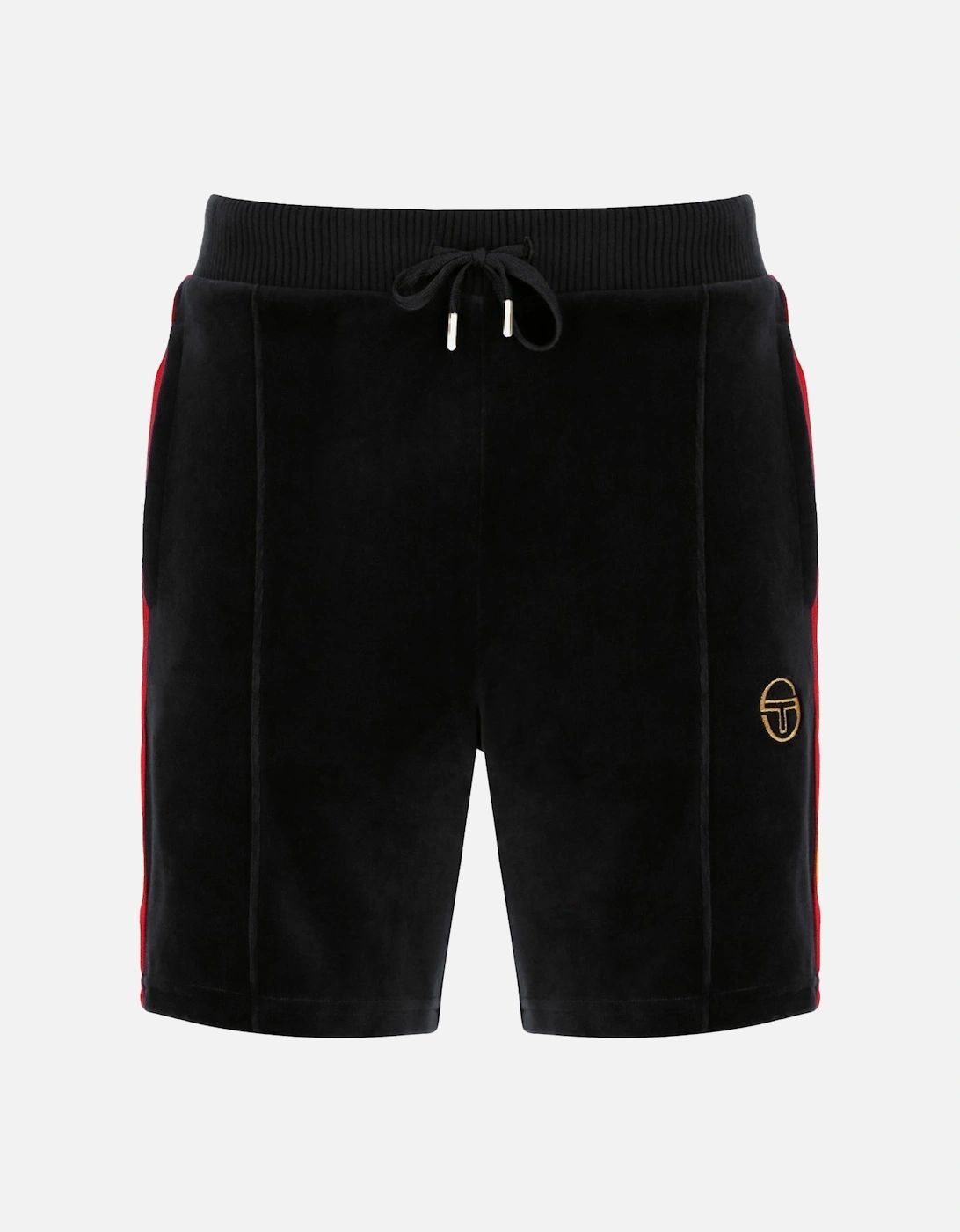 Slice Velour Shorts Black, 5 of 4