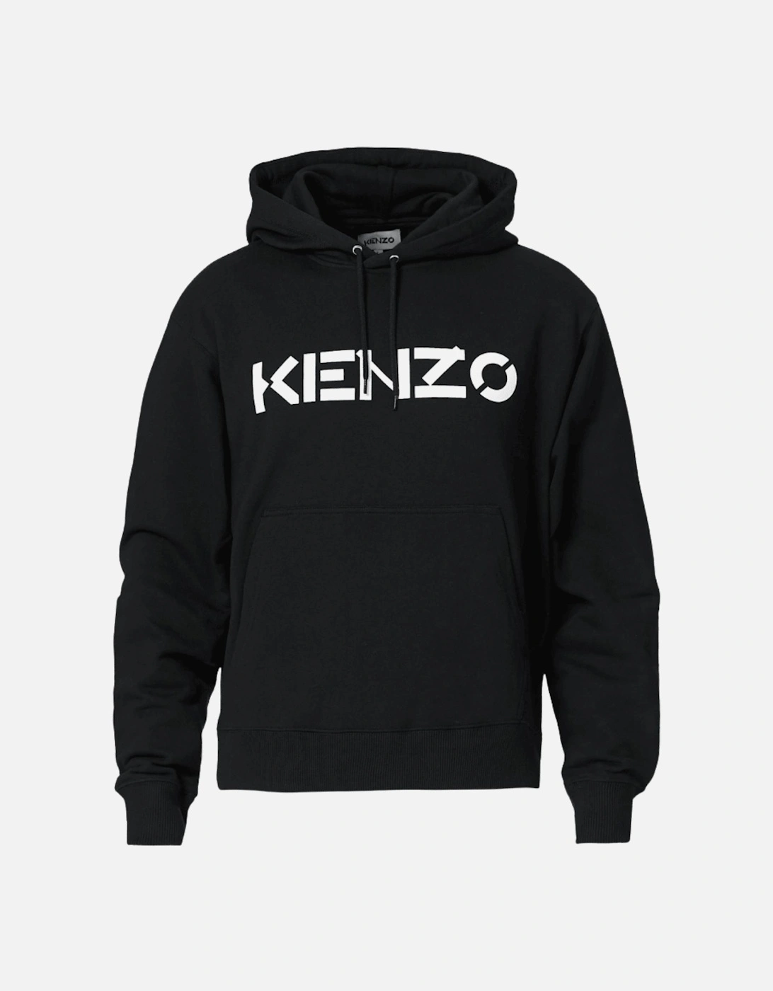 Printed Hoodie - Black, 7 of 6