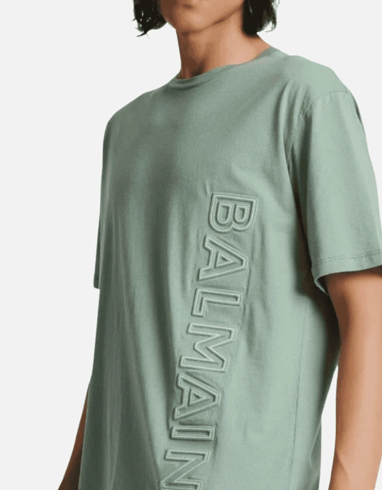 Embossed T-Shirt - Sage