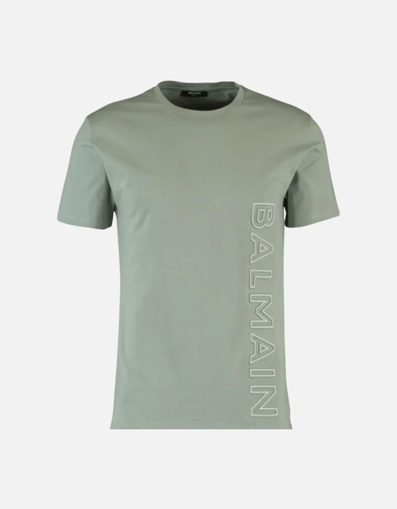 Embossed T-Shirt - Sage