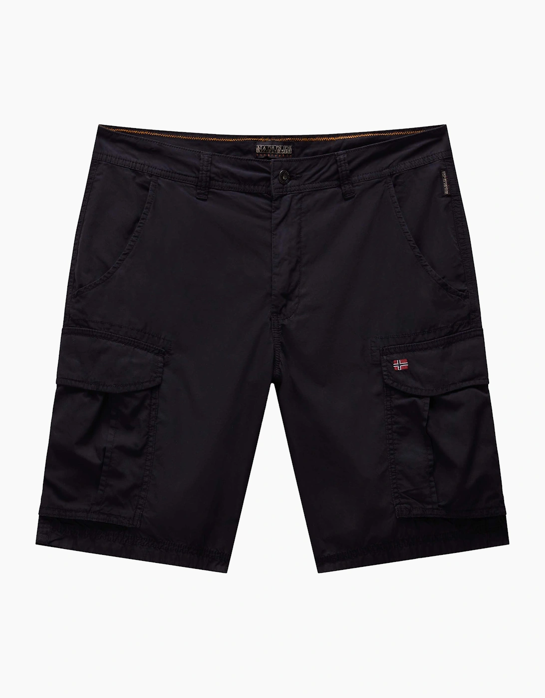 Napapijri Unisex Black Noto 2.0 Cargo Shorts  Size 38