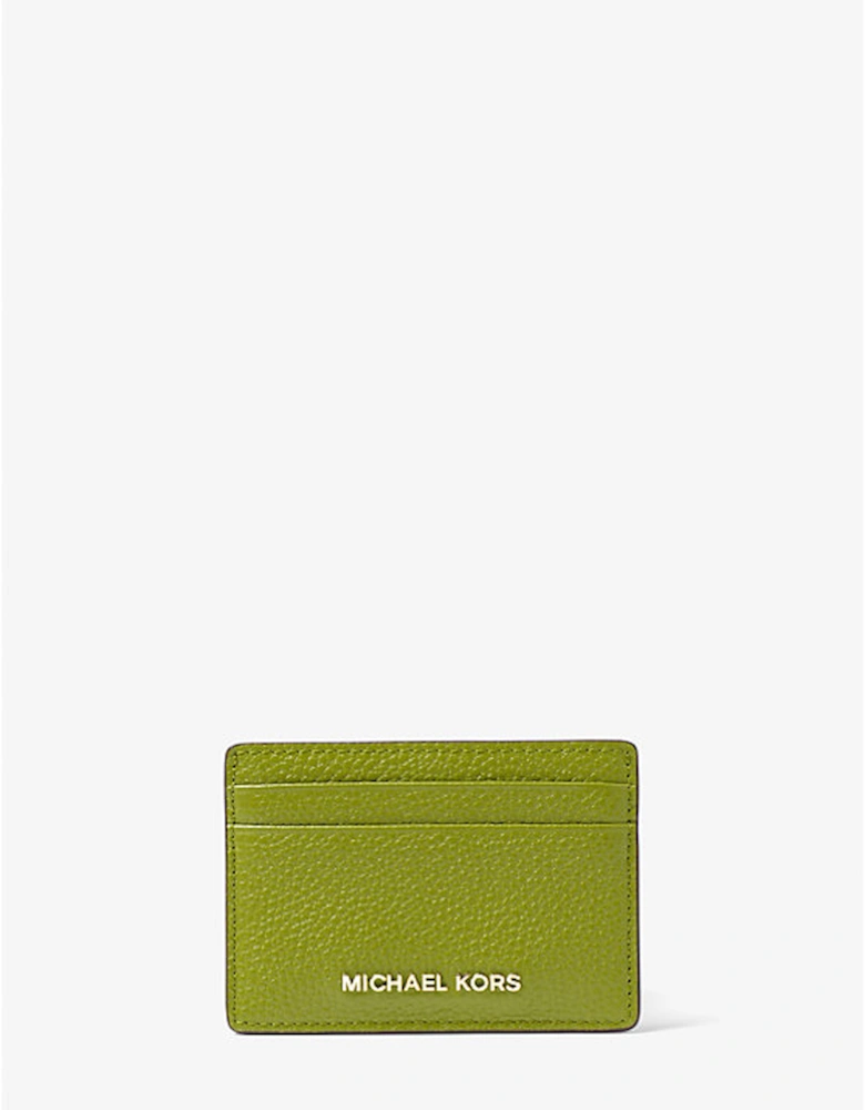 Pebbled Leather Card Case