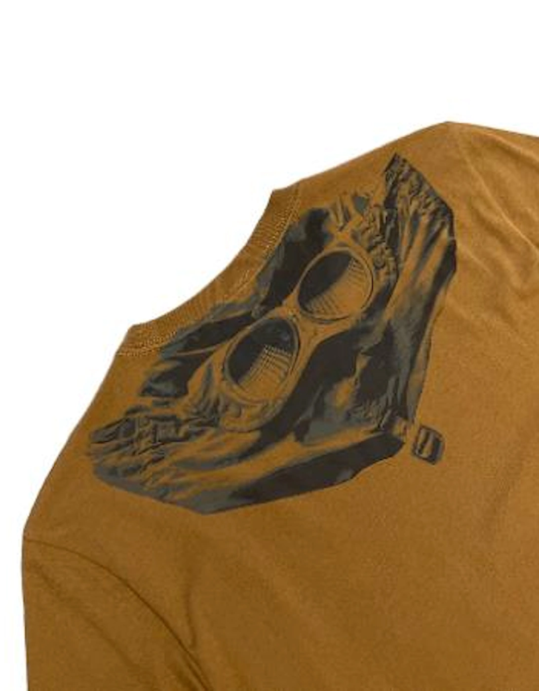 Goggle Graphic T Shirt - Bronze Brown