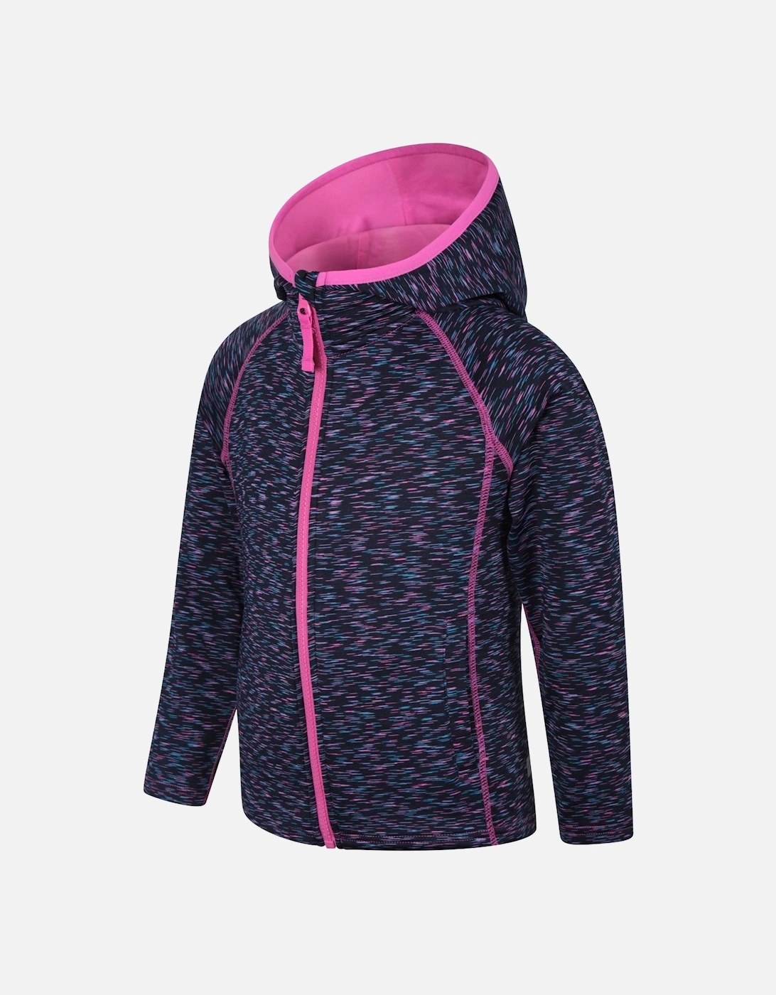 Childrens/Kids Kayleigh II Stripe Full Zip Hoodie