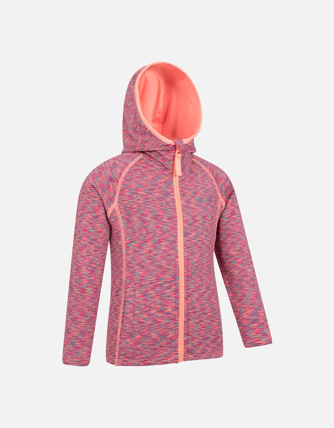 Childrens/Kids Kayleigh II Stripe Full Zip Hoodie