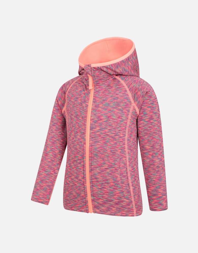 Childrens/Kids Kayleigh II Stripe Full Zip Hoodie