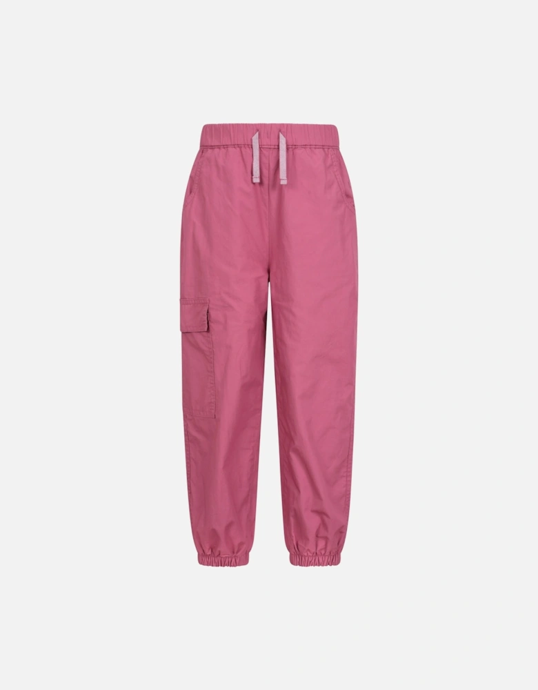 Childrens/Kids Ridgeway Jersey Lined Parachute Pants