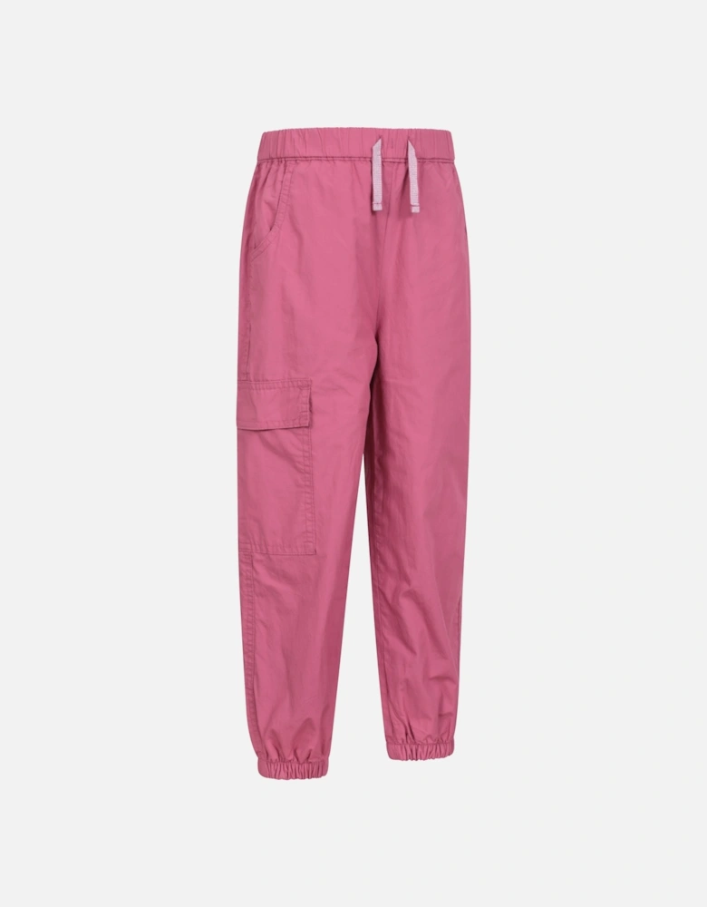 Childrens/Kids Ridgeway Jersey Lined Parachute Pants