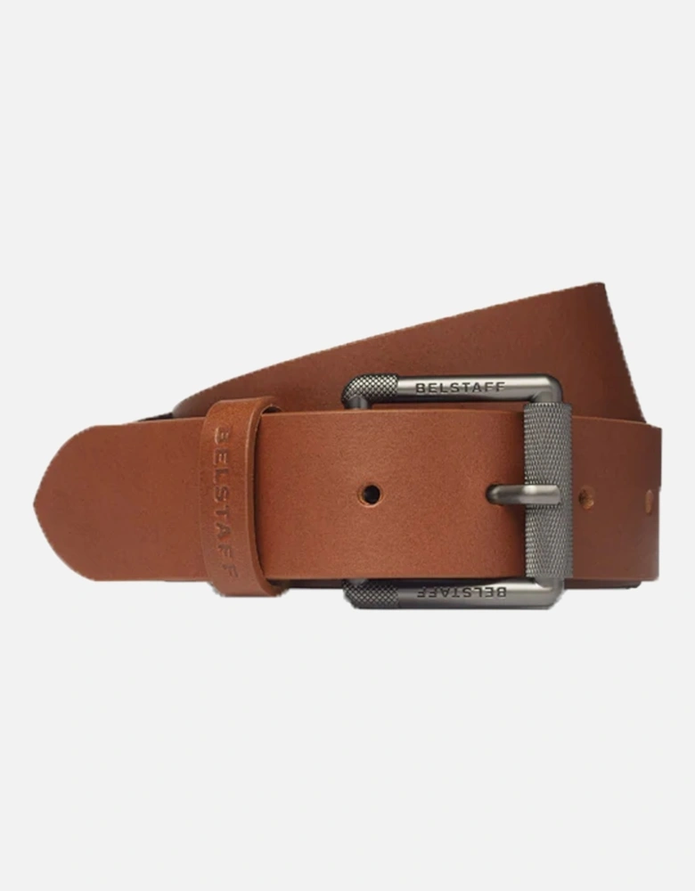 Roller Buckle Belt Earth Brown