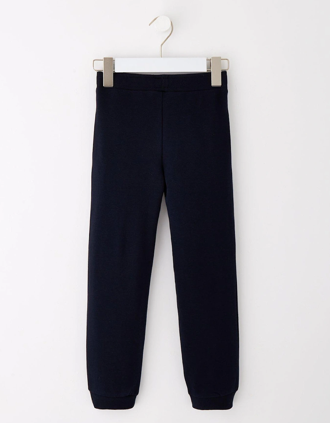 Younger Boys 2 Colour Logo Sweatpants - Navy Blazer