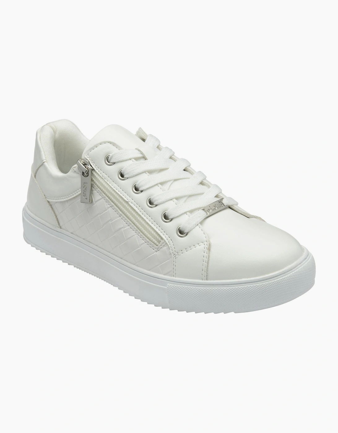 Lotus Women's Liga Womens Trainers - White - Size: 4
