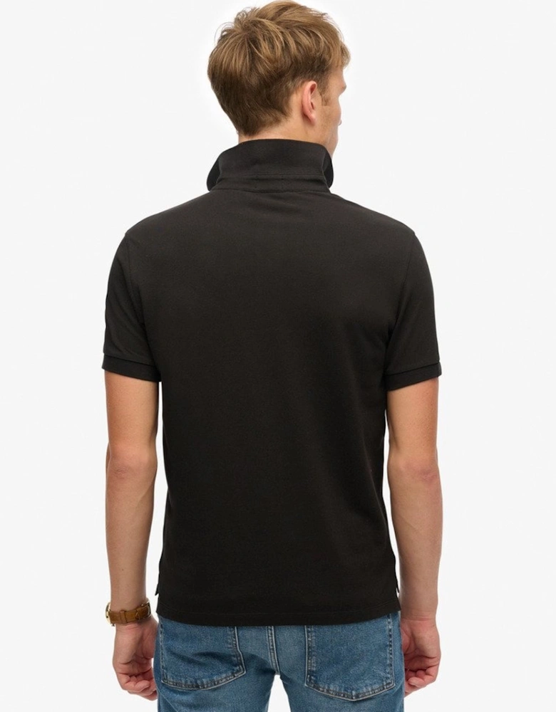 Men's City Pique Polo Black