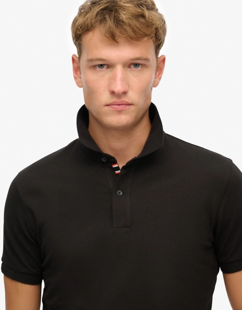 Men's City Pique Polo Black