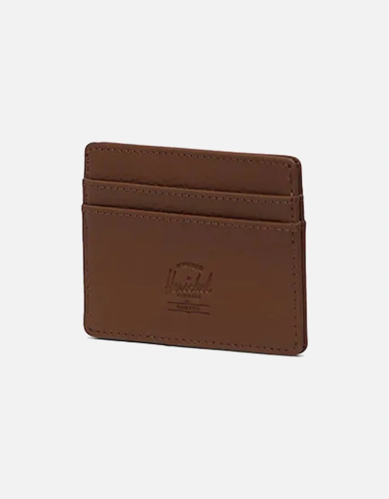 Charlie Vegan Leather Wallet Brown