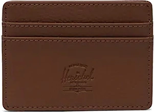 Charlie Vegan Leather Wallet Brown