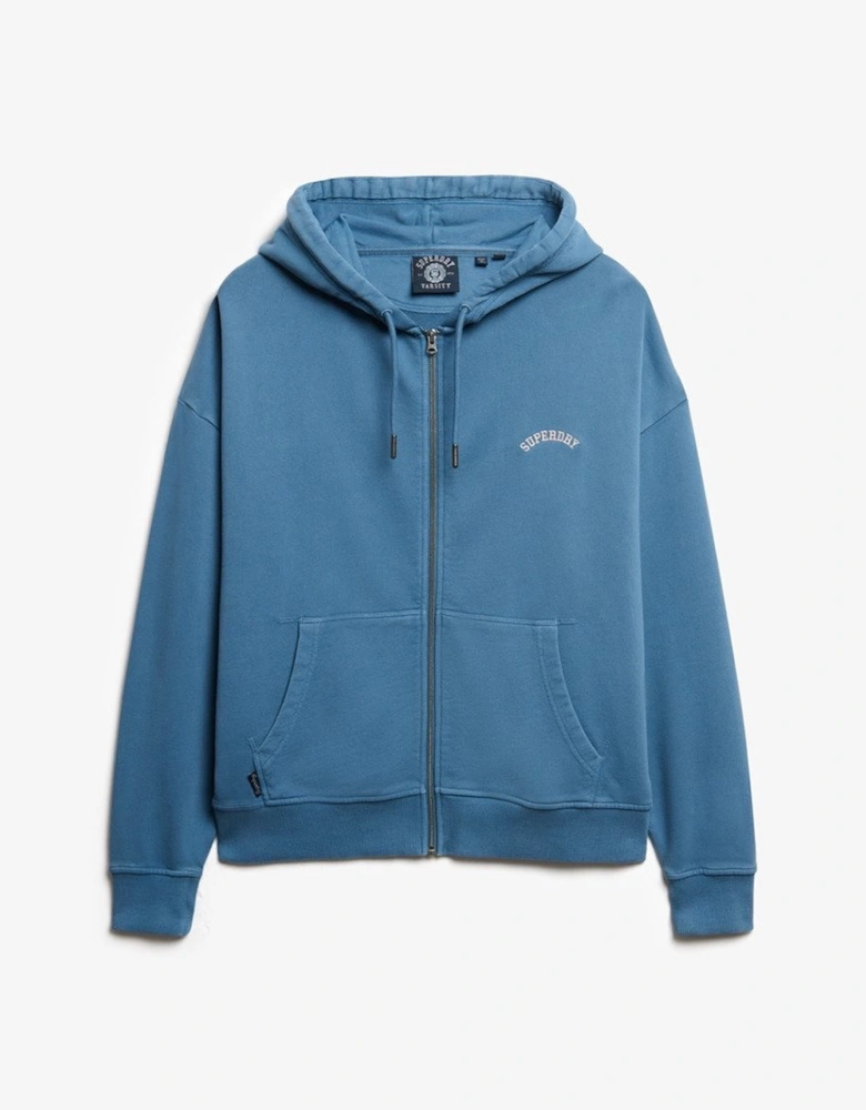 Women's Essential Logo GD Zip Hoodie Copen Blue