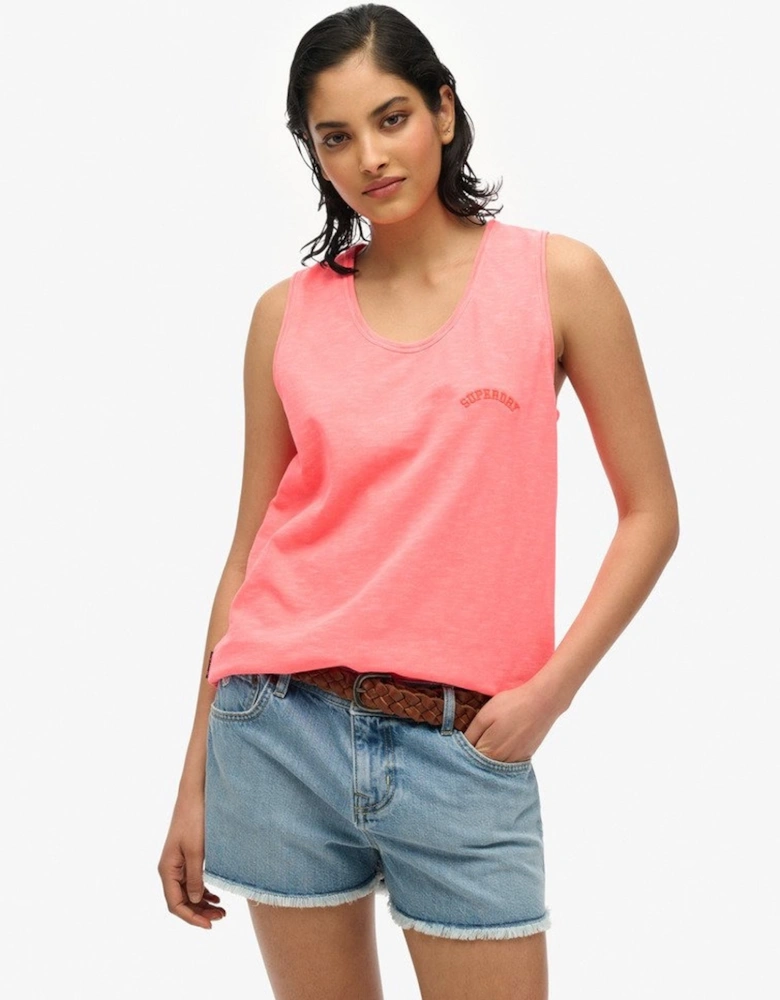 Women's Essential Logo GD Vest Fiery Coral