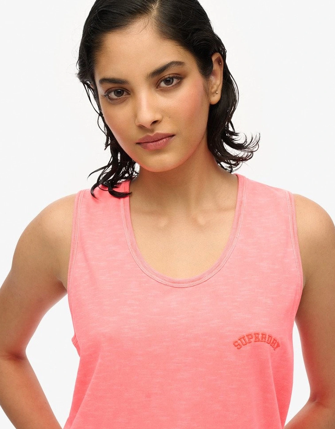 Women's Essential Logo GD Vest Fiery Coral