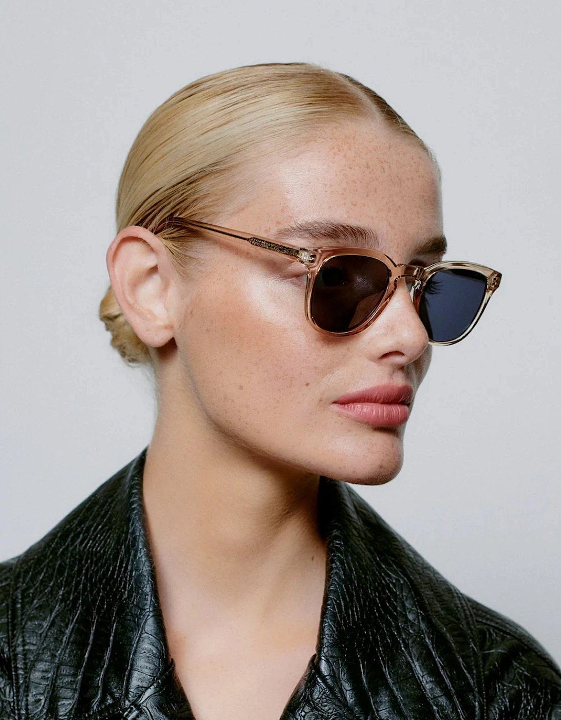 A.Kjaerbede Bate Sunglasses Champagne