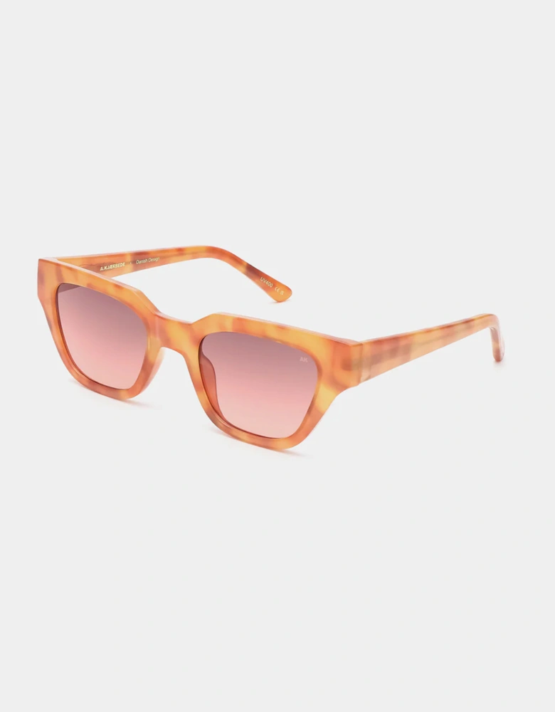 A.Kjaerbede Kaws Sunglasses Burnt Amber