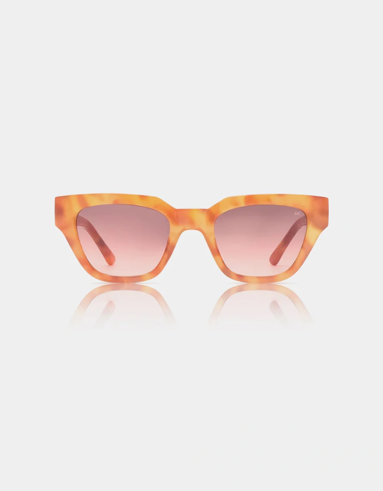 A.Kjaerbede Kaws Sunglasses Burnt Amber