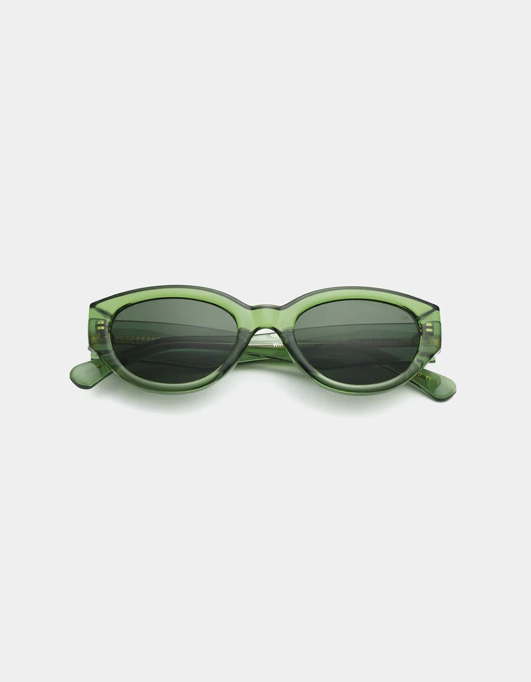 A.Kjaerbede Winnie Sunglasses Light Olive Transparent