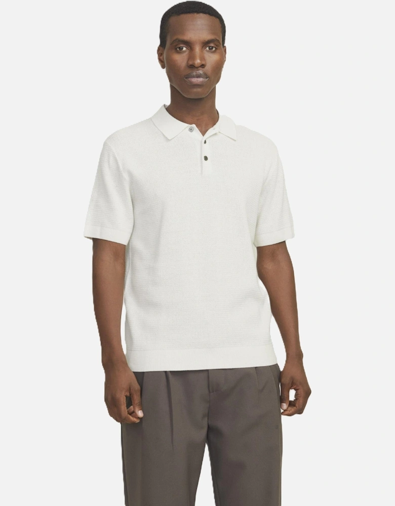 Mens Cooper Knit Short Sleeve Polo Shirt