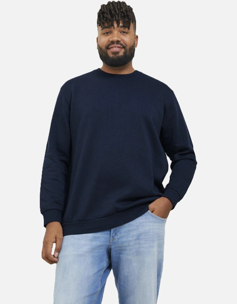 Mens Bradley Sweat Crew Big & Tall Sweatshirt