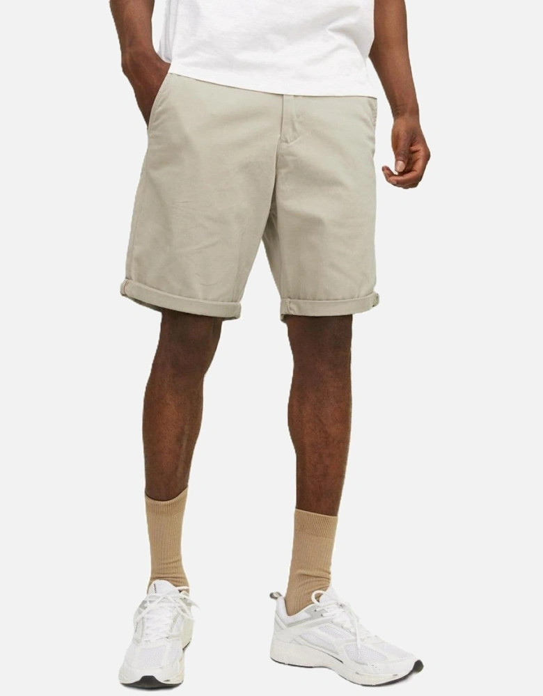 Mens Bowie Shorts Solid Chino Shorts