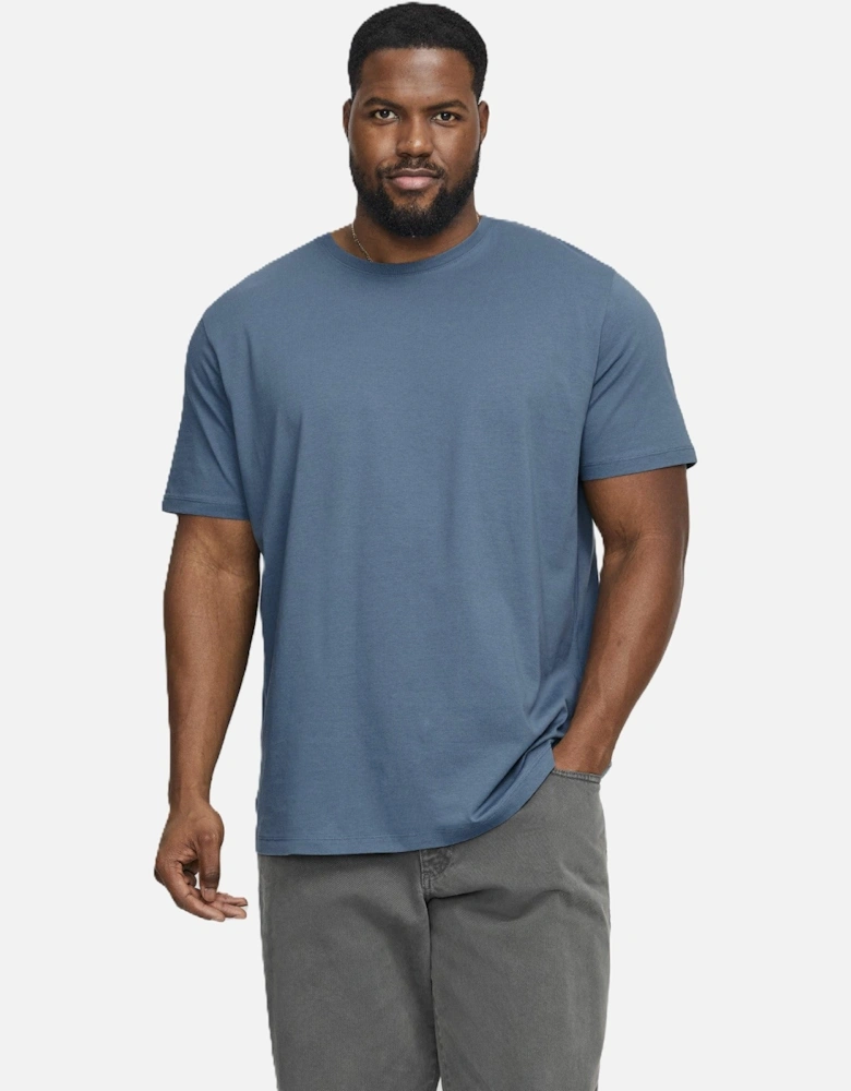 Mens Organic Basic O-Neck Big & Tall Short Sleeve T-Shirt