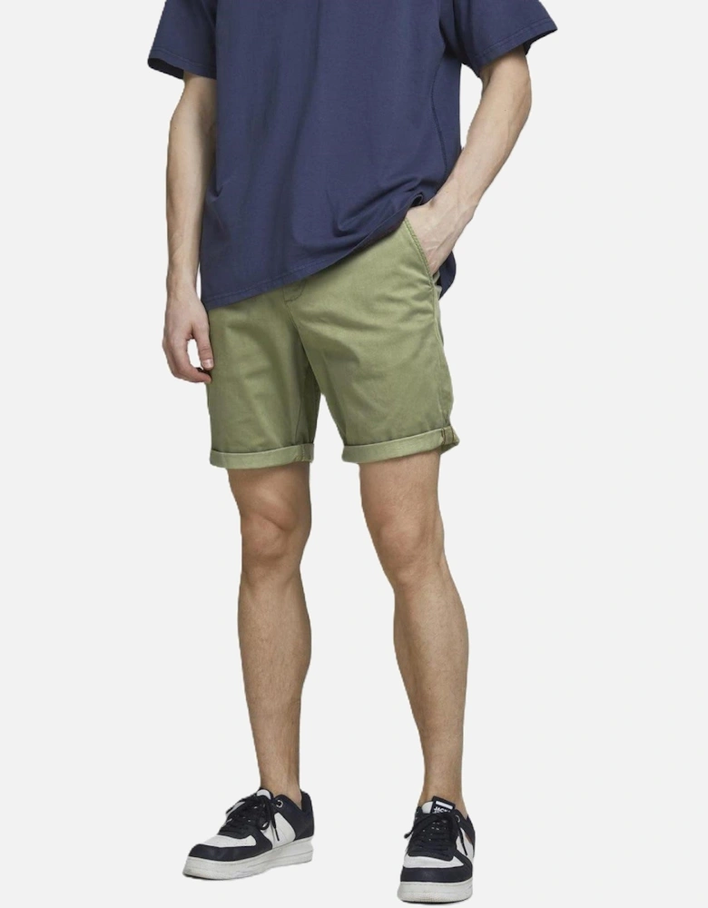 Mens Bowie Shorts Solid Chino Shorts