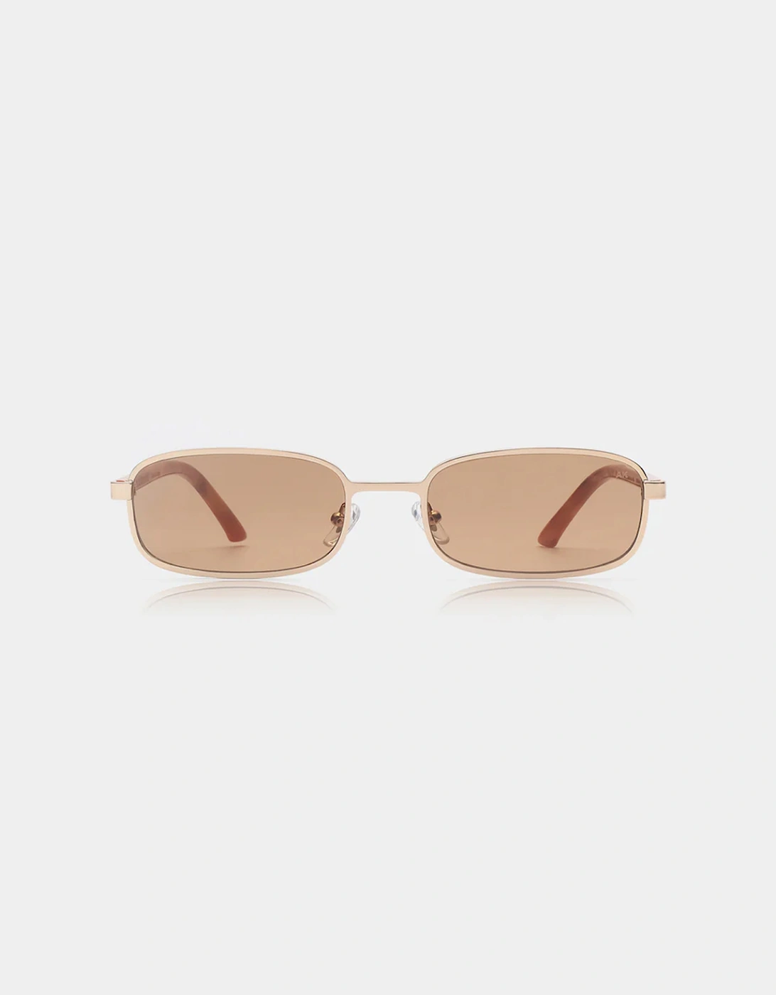 A.Kjaerbede Noah Sunglasses Gold Burnt Amber