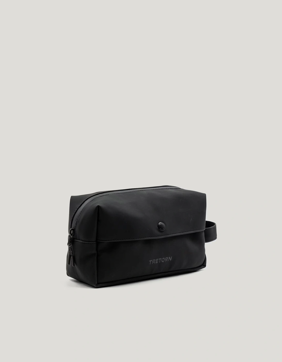 PU Wash Bag Jet Black