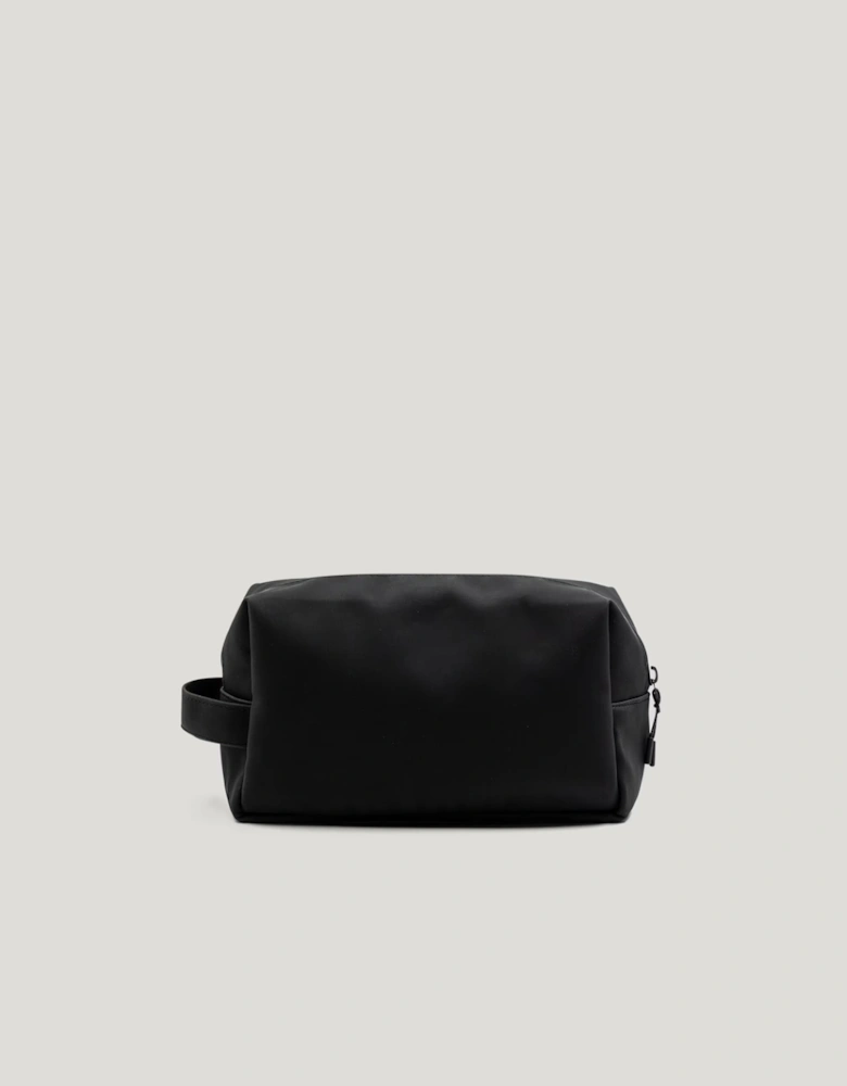 PU Wash Bag Jet Black