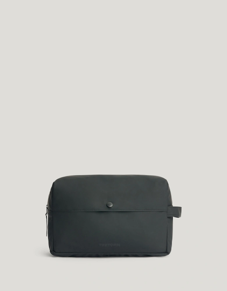 PU Wash Bag Large Black