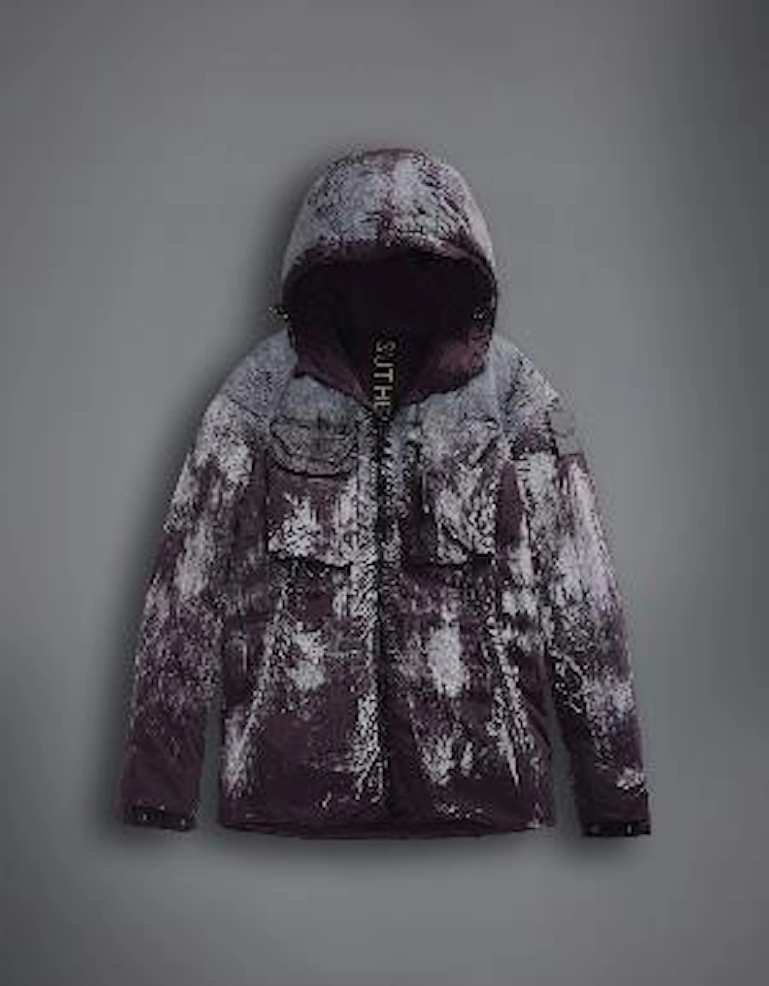 OUTHERE Men's Reflective Dust Coat - Raisin - Size: 44/Regular