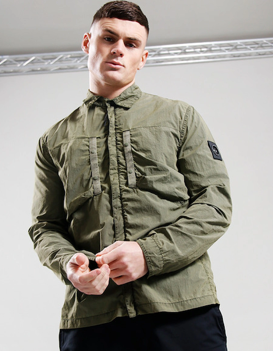 Marshall Artist Marshall Artist Men's Terra Overshirt - Khaki - Tan