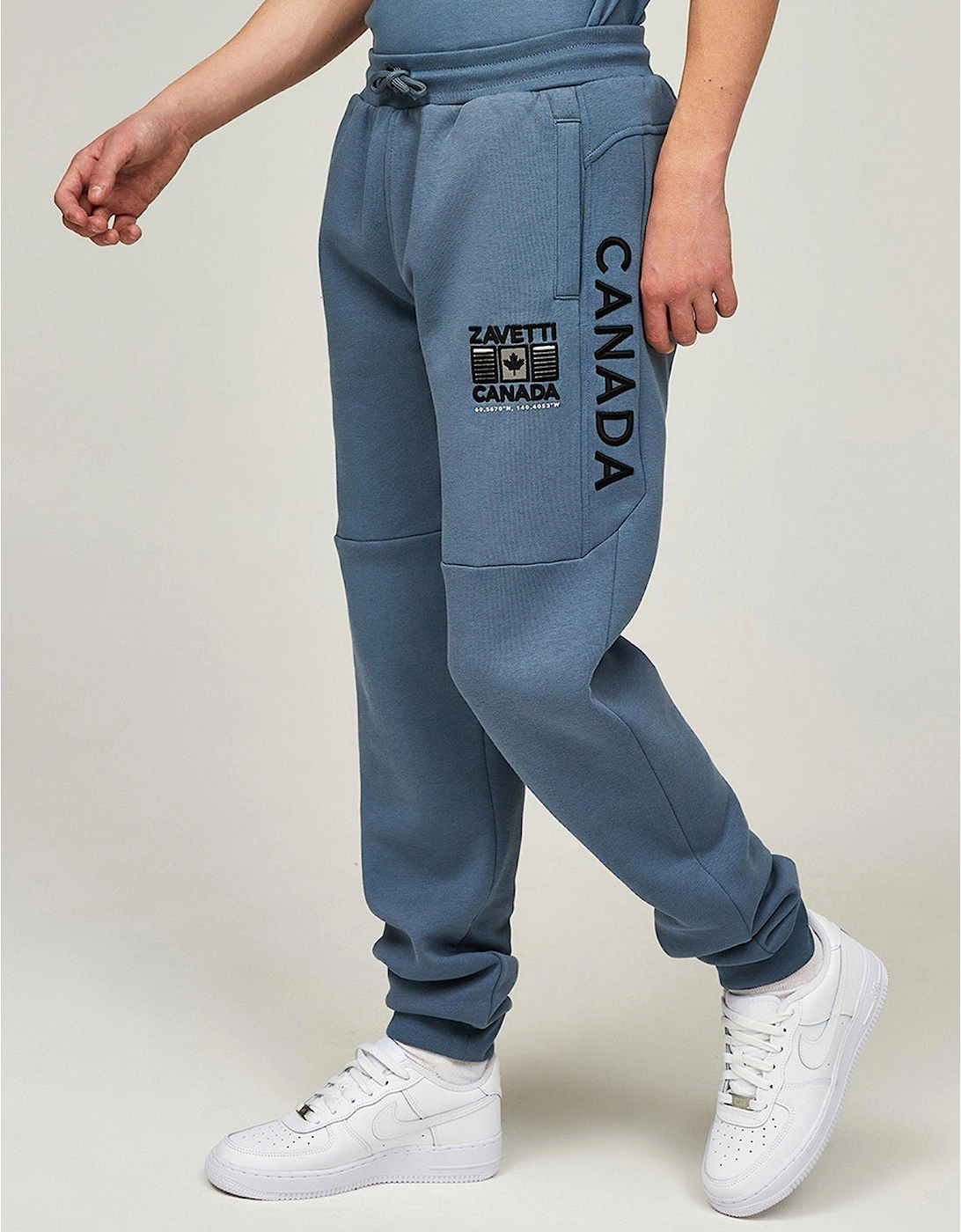 Junior Boys Ovello Jogger - Grey/blue, 2 of 1