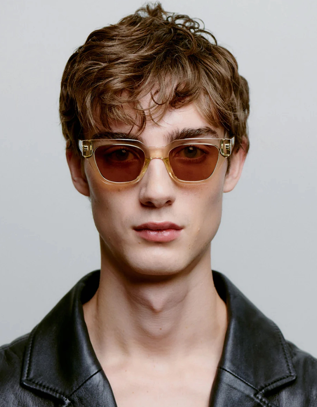 A.Kjaerbede Kaws Sunglasses Ecru Transparent