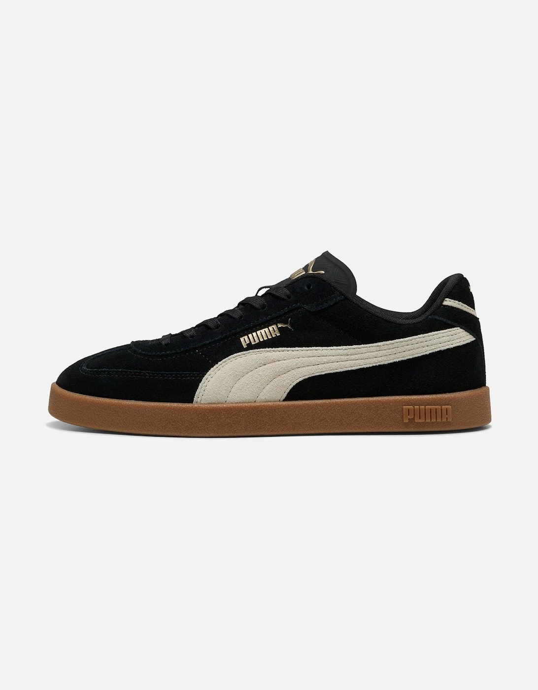 Unisex Club II Era Suede Trainers - Black, 2 of 1